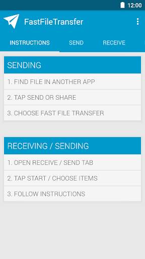 Fast File Transfer 1 تصوير الشاشة
