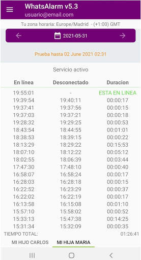 WaStats Rastreador de WhatsApp screenshot 2