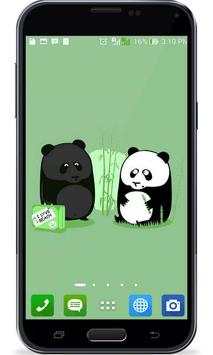 Tema Panda Android screenshot 2