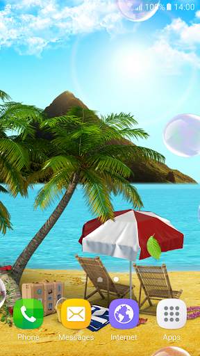 Paradise Live Wallpaper screenshot 1