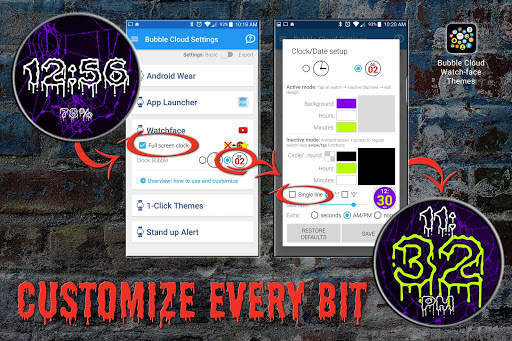Halloween Watch Face Pack - Now Free screenshot 5
