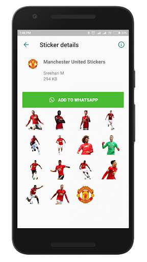 Sports Stickers - Cricket and Football Stickers screenshot 5