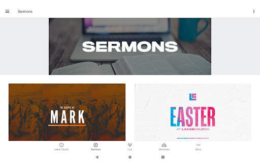 Lakes Church App 8 تصوير الشاشة
