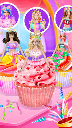 Unicorn Princess Cupcake – Unicorn Desserts screenshot 1