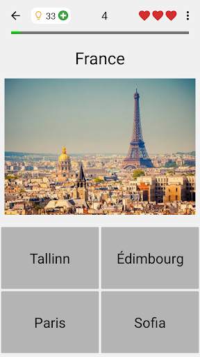 Capitales de tous les pays du monde - Le quiz screenshot 1