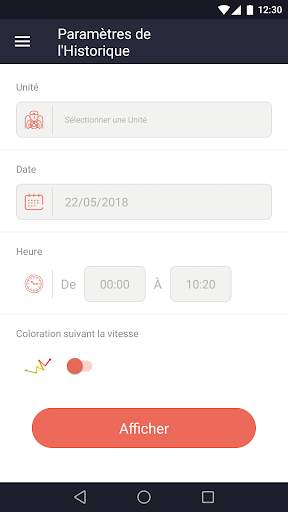 Naviafleet Mobile - Gestion de flotte par GPS/GPRS screenshot 5