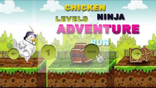 Chicken Ninja Adventure Run screenshot 1