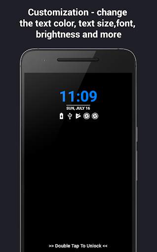 Always On Display : Screen Like Galaxy S8, LG G6 screenshot 2