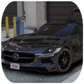 Car Mercedes Mega Racing Game logo
