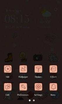 Cool Girl  Go Launcher Theme screenshot 4