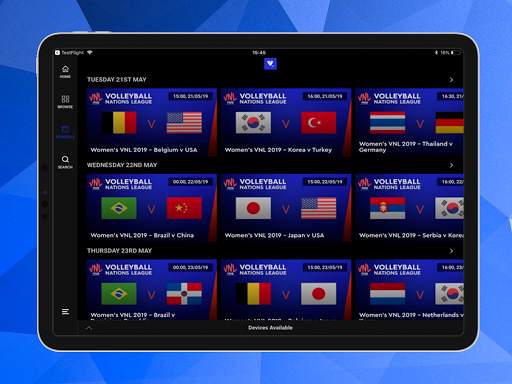 FIVB Volleyball TV - Streaming App скриншот 15