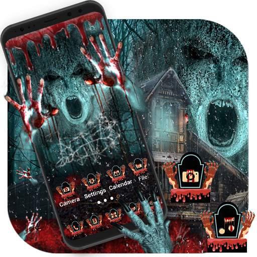 Scary Horror Launcher Theme Li 1.0