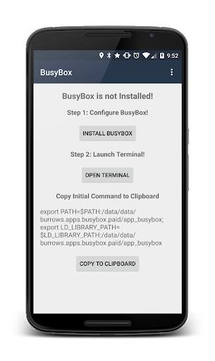 BusyBox Installer (No Root) screenshot 1