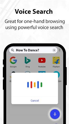 Cave Browser - Fast web search screenshot 4