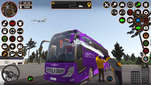 City Coach Bus Driving Games screenshot 2