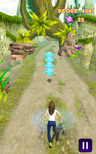 Royal Princess Running Game - Jungle Run screenshot 4
