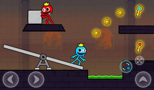 Red and Blue Stickman 2 screenshot 10