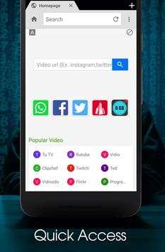 Video Downloader Browser HD screenshot 1