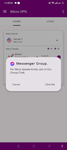 Micro VPN screenshot 2