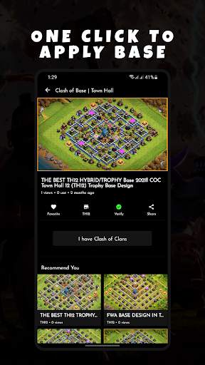 Clash of Base - COC Base screenshot 3