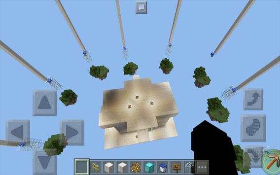 Maps for sky-wars MCPE screenshot 1