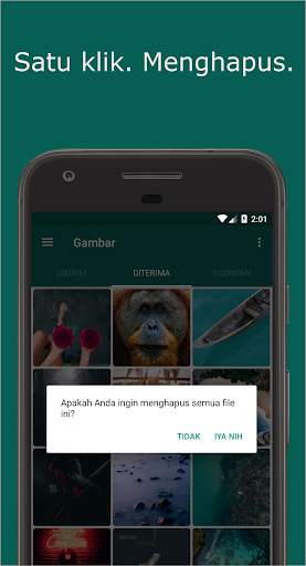 Timely Cleaner untuk WhatsApp screenshot 1