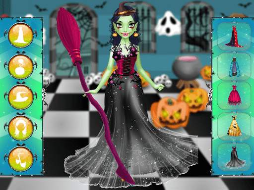 Halloween Makeover & Dress Up Games For Girls screenshot 5