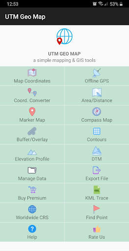 UTM Geo Map screenshot 1