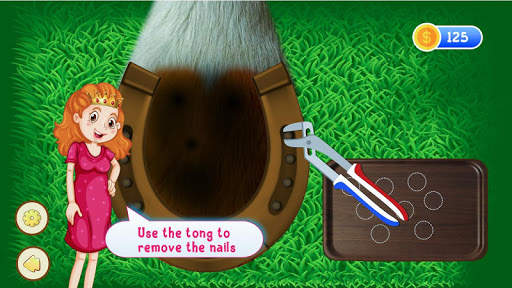 Princess Stable Horse Cleaning Games screenshot 2