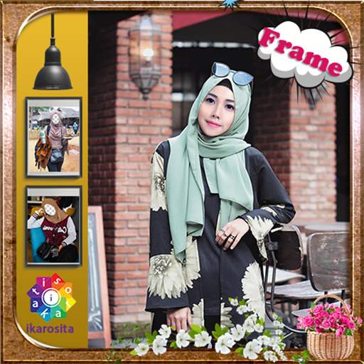 Hijab Face In Frame screenshot 4