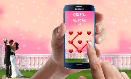 Love Pattern Screen Lock Theme screenshot 4