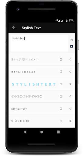 Stylish Text screenshot 2