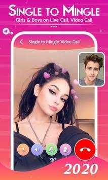 Single To Mingle :Live Video Call With Single Girl screenshot 2