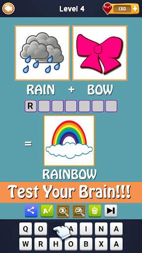 2 Pics 1 Word - Fun Word Guessing Game - Pics Quiz screenshot 1