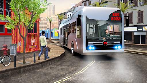Bus Driving Simulator Bus game screenshot 6