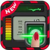 finger blood pressure prank icon
