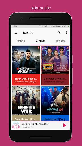DesiDJ Music Player screenshot 2