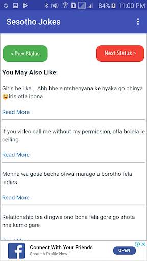 Sesotho Jokes screenshot 4
