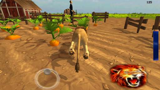 Angry & Wild Lion Simulator स्क्रीनशॉट 5