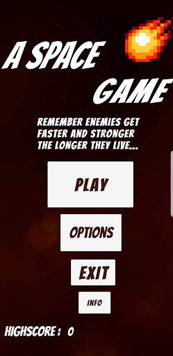 a Space Game screenshot 1