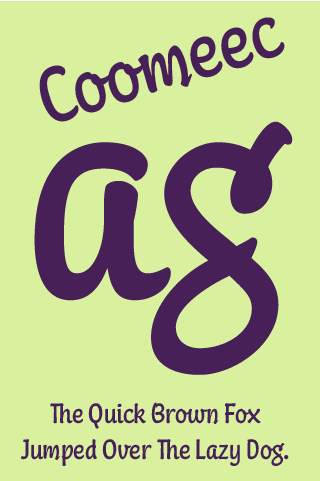 Coomeec Pro FlipFont screenshot 1