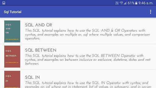 Sql Query Tutorial screenshot 3