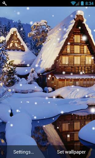 Winter Snow Live Wallpaper screenshot 3