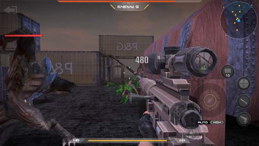 Black Zombie Operation: Call of Biohazard War screenshot 7