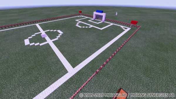 Football Game. Minecraft Map screenshot 2