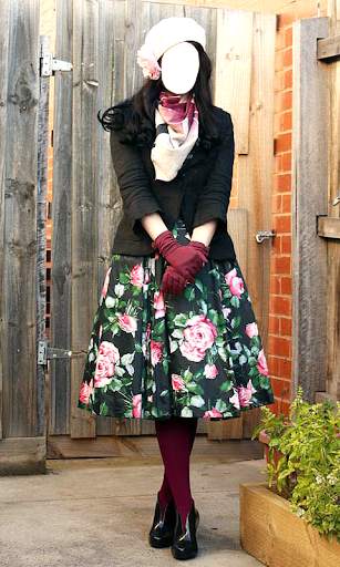 Women Mini Skirt Photo Suit screenshot 13
