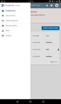 Google Developer Console screenshot 4