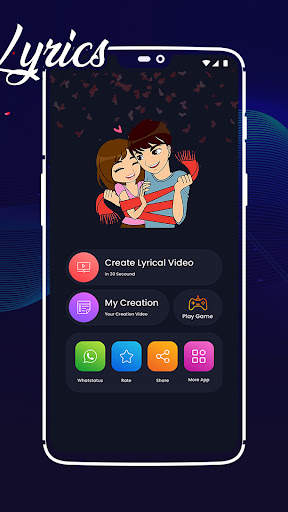 Viddo Status : Lyrical Video Status Maker New screenshot 3