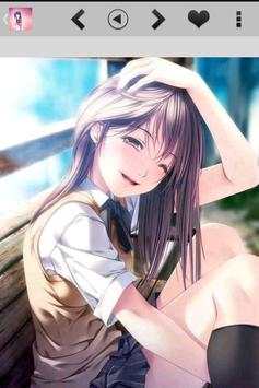 Cute Girl Anime Wallpaper screenshot 4