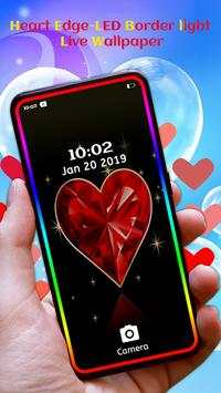 Heart Edge-LED Border light Live Wallpaper screenshot 4